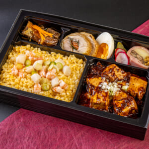 【ECO容器】魚介ミンチの麻婆豆腐弁当